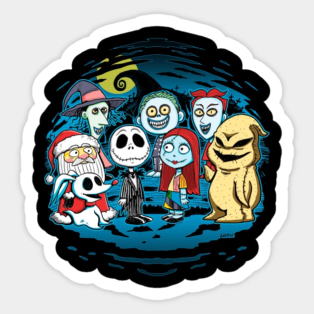 Halloween Friends Sticker by Andriu